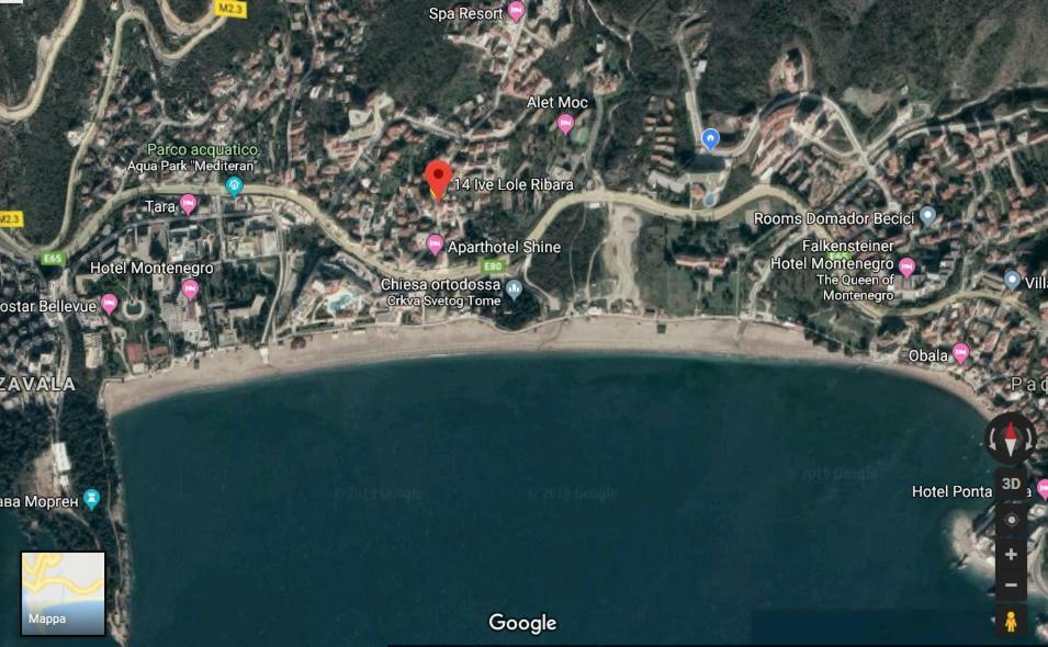Apartment-Hotel Vila Petrovic-Becici Budva Bagian luar foto